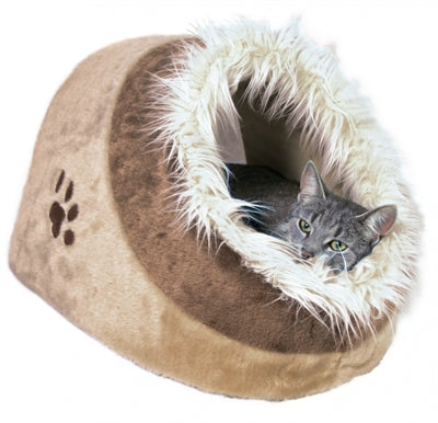 Trixie Katzenkorb Iglu Minou Minou Beige / Braun