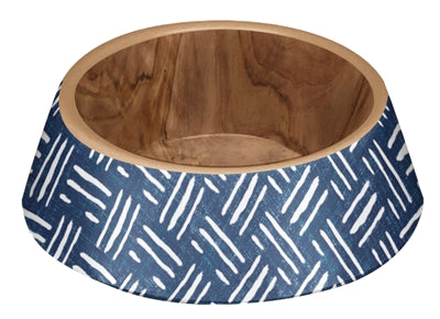 Tarhong Futterschale Hunde Oase Melamin Indigo Blau