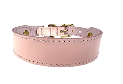 Sazzz Hundehalsband Sweetie Classic Leder Rosa